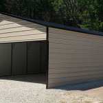 24x30 boxed eave metal carport