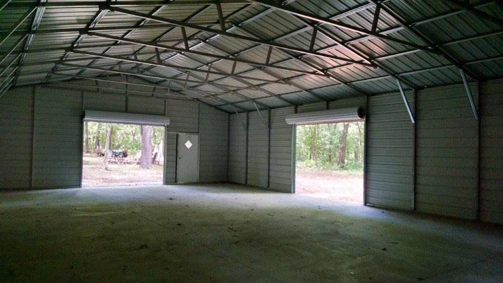 metal utility building