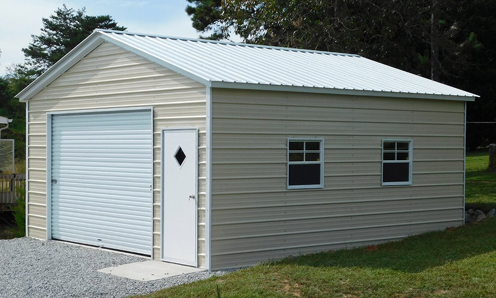 metal garage maintenance