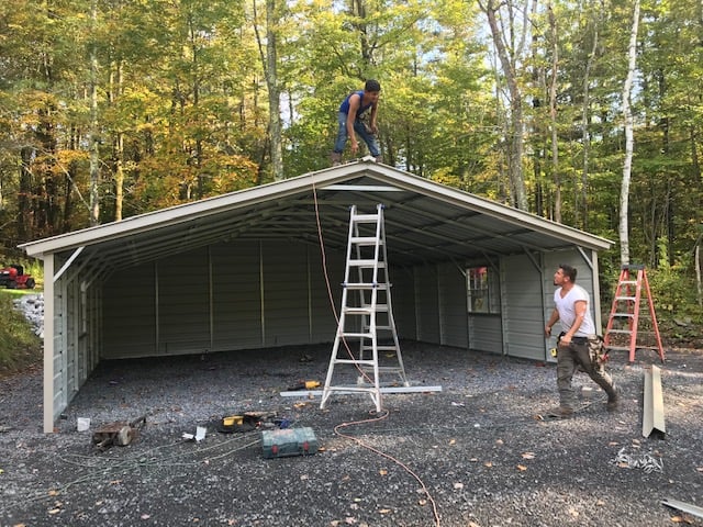 Metal Building Installation