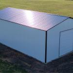 30x50 Vertical Triple Wide Metal Garage