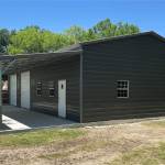 30x50 Vertical Triple Wide Metal Garage