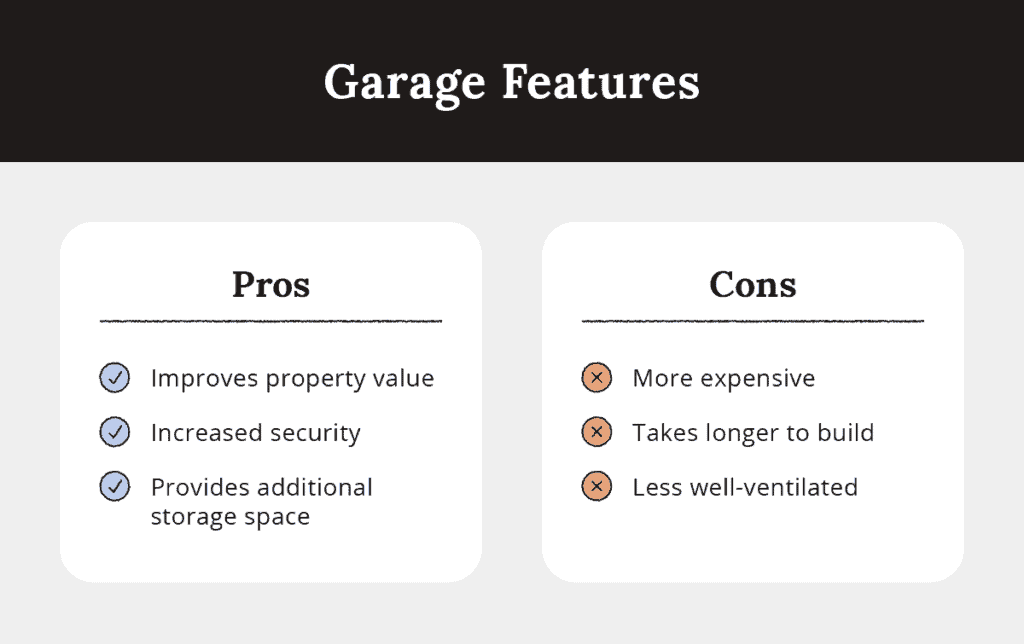 garage pros and cons