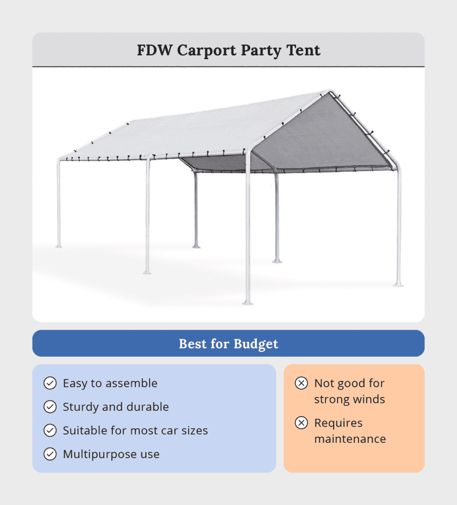 FDW Carport Party Tent