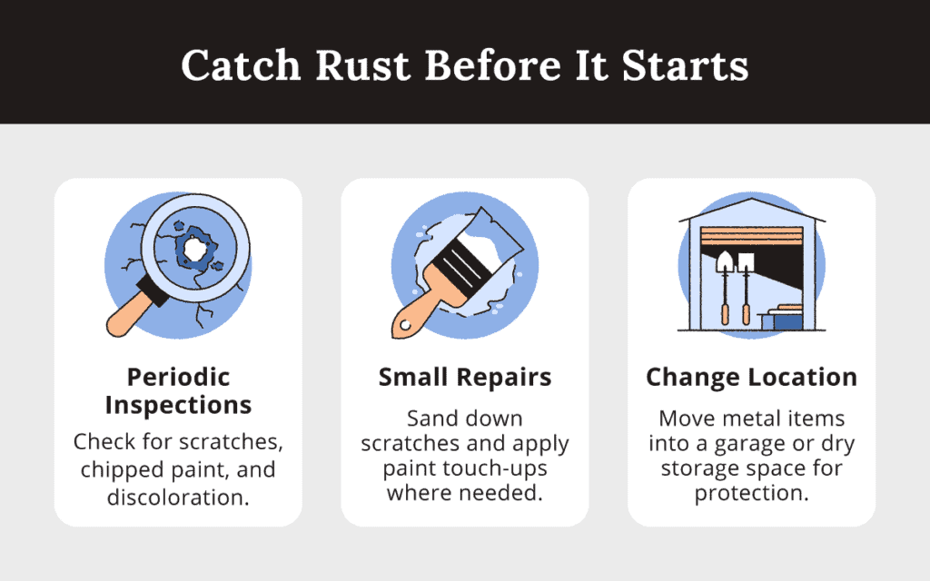 how to catch rust before it starts