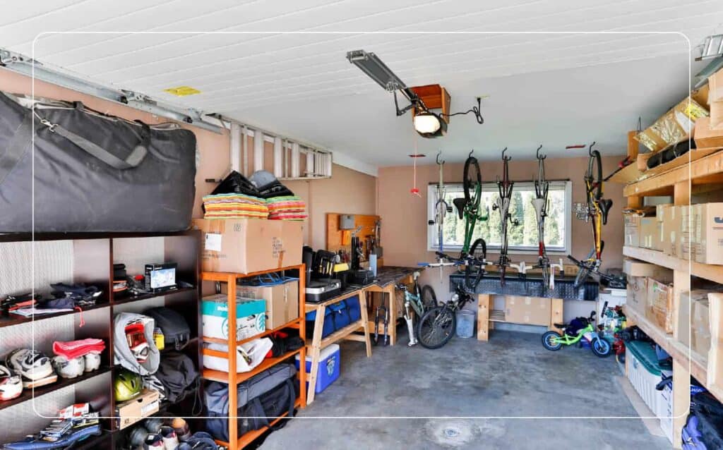 value of a garage used as storage space