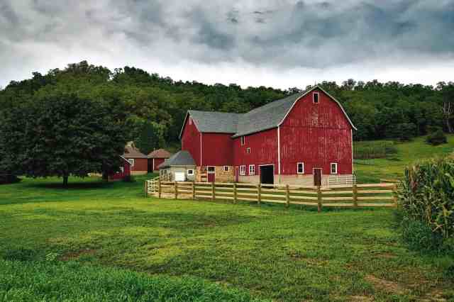 An old barn.