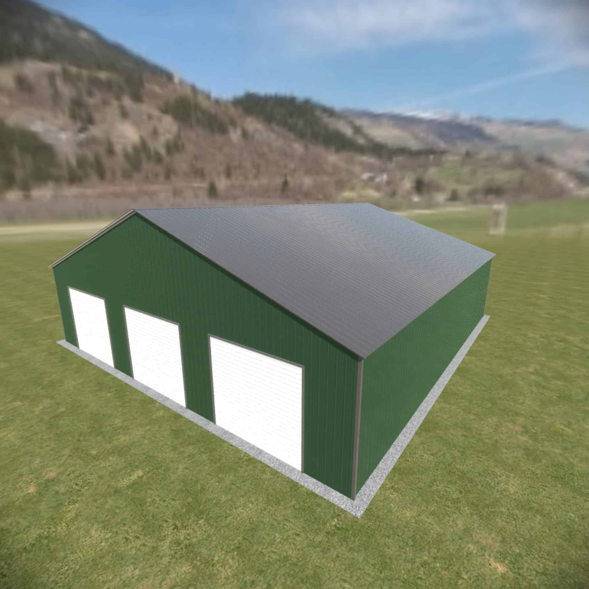 ビーストフォーマー カーネルバード 42x36x15 Step Down Barn | 42x36 Carolina Barn Building