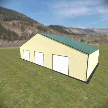 54x28 Metal Building