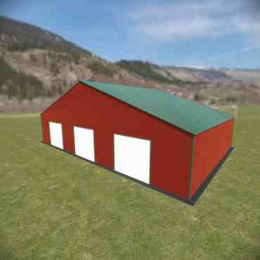 54x36 Metal Building