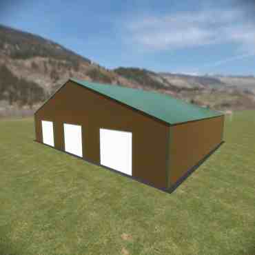 54x44 Metal Building