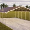 18x25 Boxed Eave Roof Carport