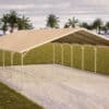 20x30 Boxed Eave Roof Carport