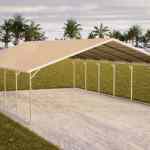 20x30 Boxed Eave Roof Carport