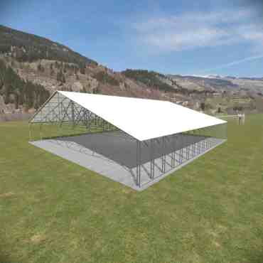 58x60 Vertical Roof Carport