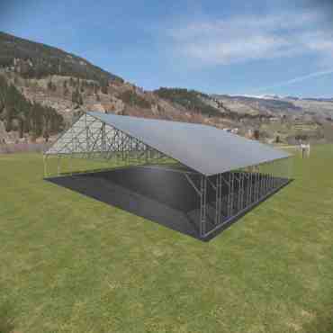 60x56 Vertical Roof Carport