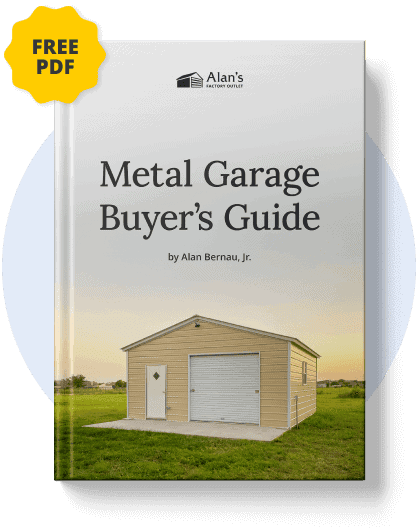 Cover image for Alans Metal Garage Buyer's guide.
