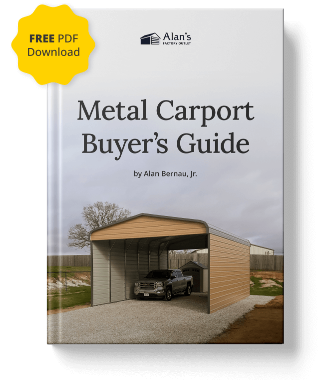 Metal Carport Buyers Guide Cover