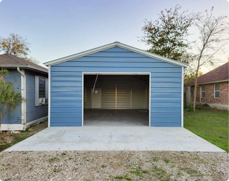 Custom Metal Garage