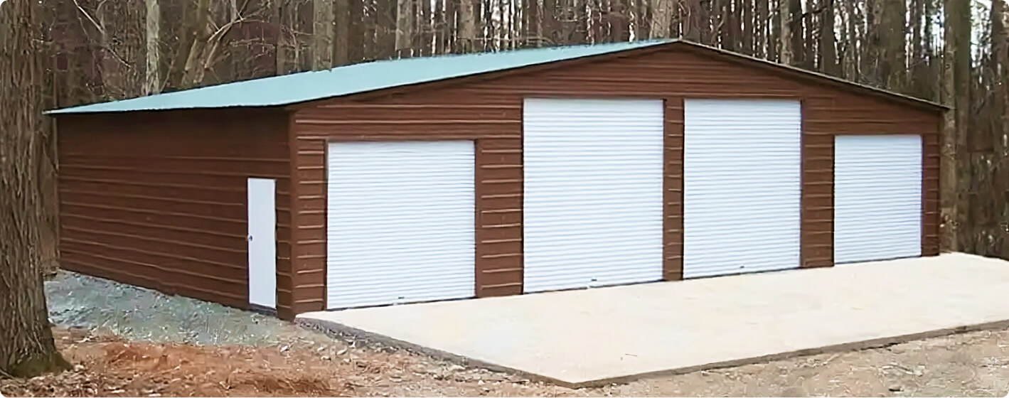 Metal Garage Lean-To