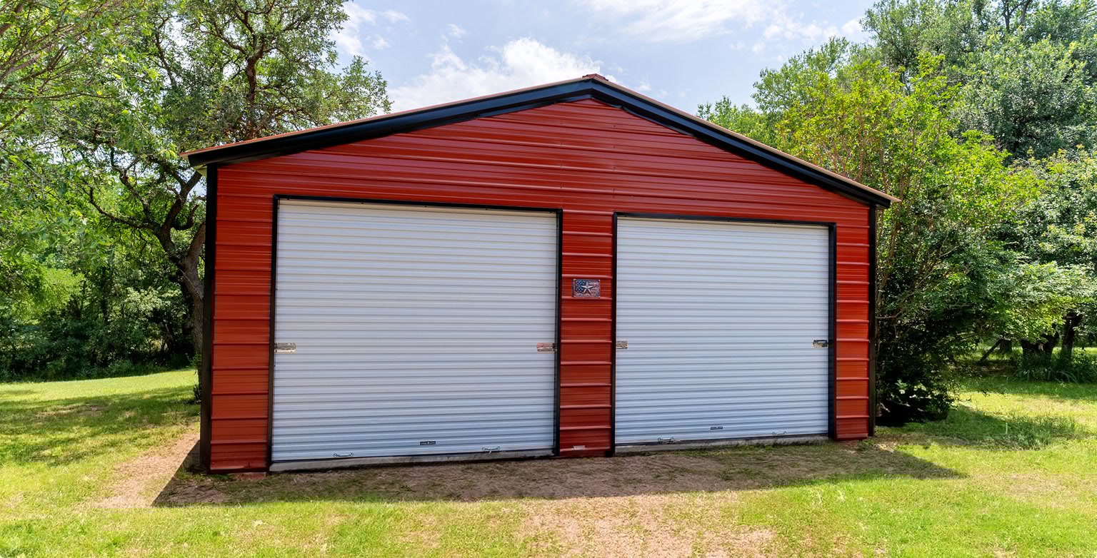RV shelter idea: Detached RV Metal Garage