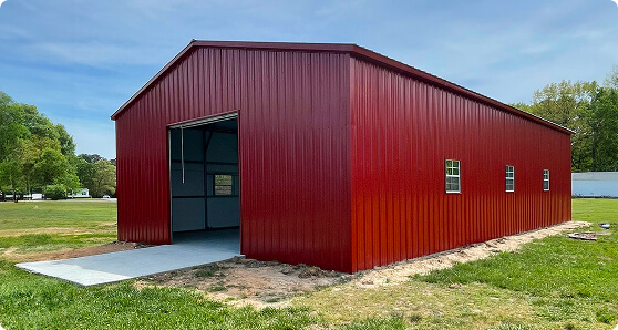 52x36 Custom Metal Garage