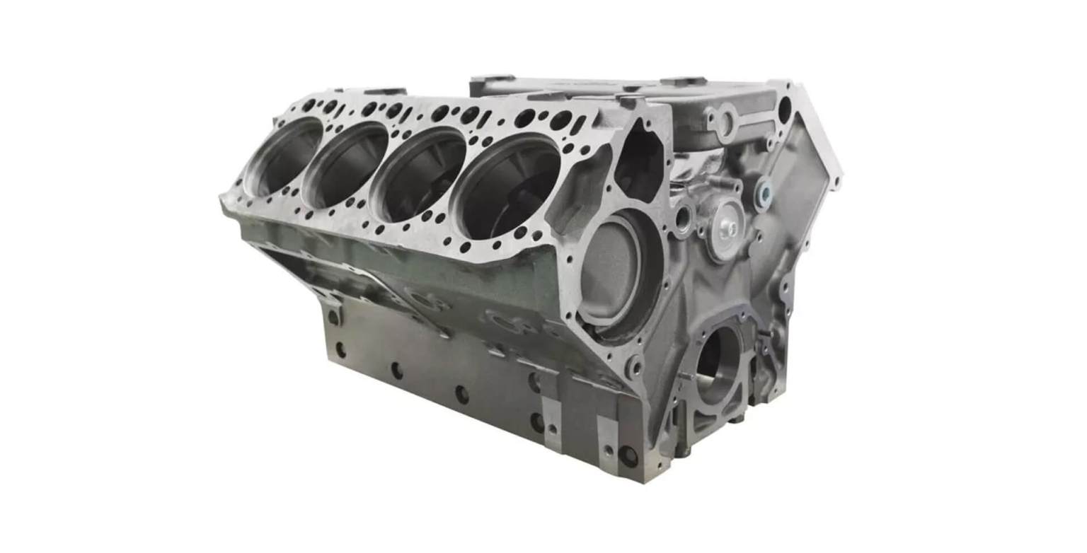 Cracked engine block due to freezing refrigerant