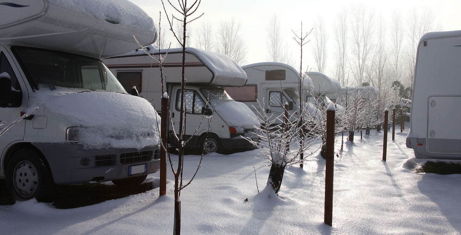 Outdoor RV storage