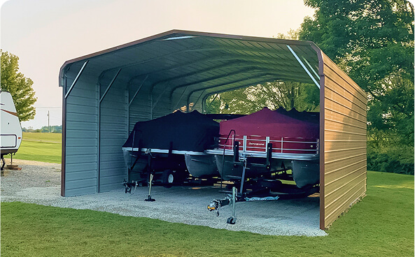 Custom Boat Garage