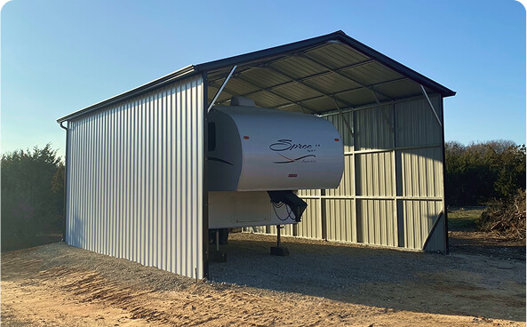 Custom RV Garage