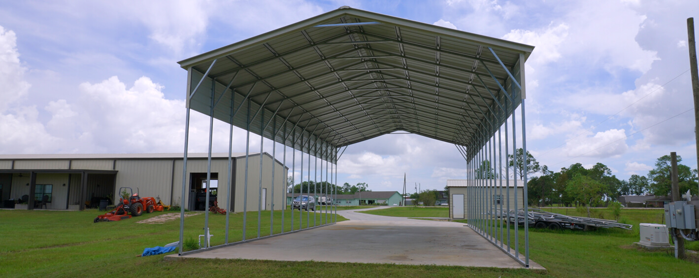 Large Metal Carport