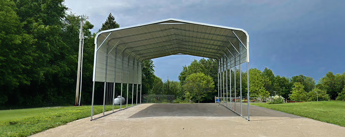 Large Metal Carport