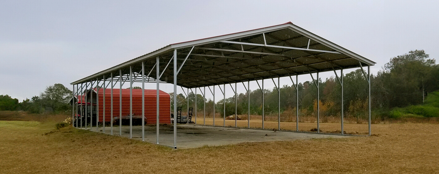 Large Metal Carport