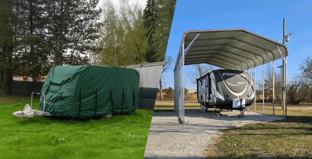 RV Covers vs. Metal RV Carports: Which Offers Better Protection?