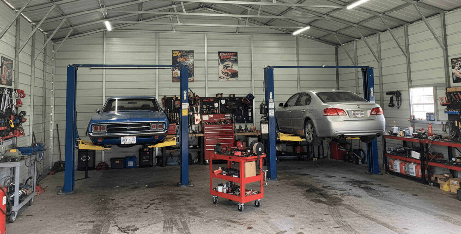 Mechanic Shop Buildings: Steel Garages for Your Auto Business or Hobby