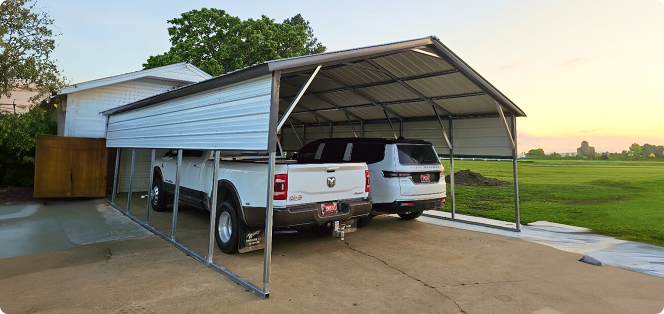 2-Cars Carport