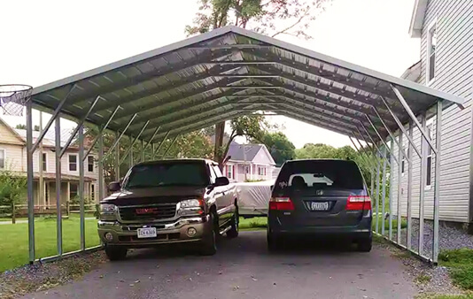 Boxed Eave Carport