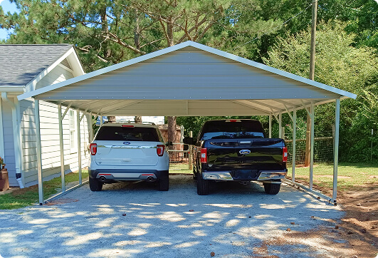 Two-Car Carport Advantages