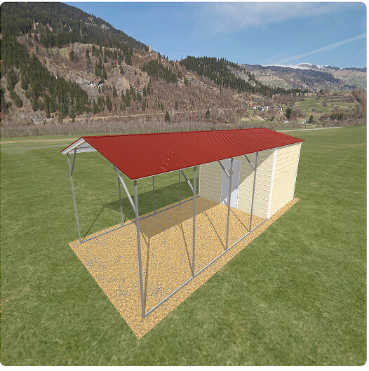 Carport Shed Combo