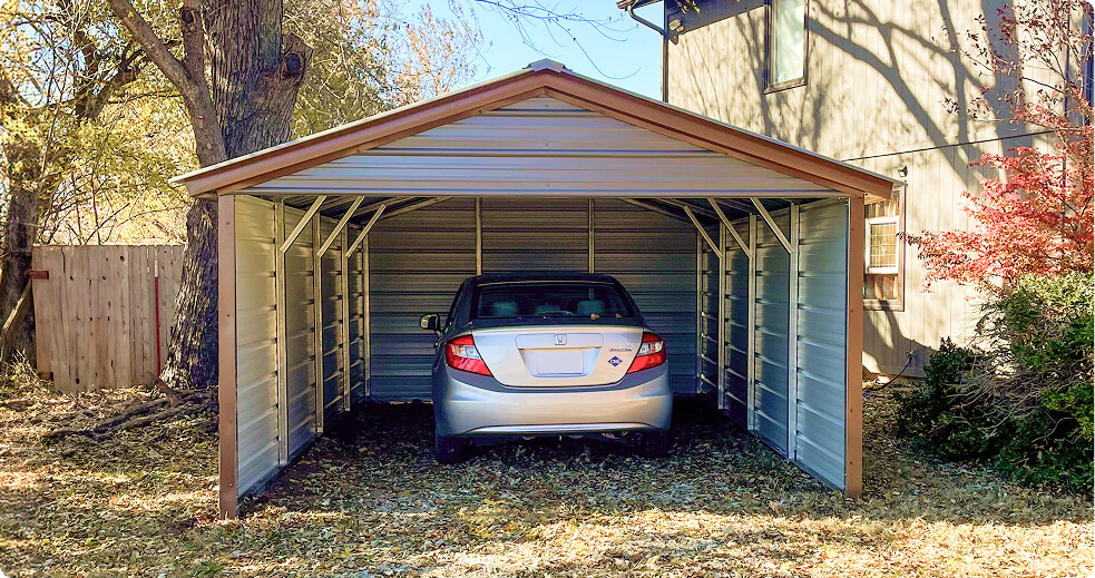 Enclosed Carport