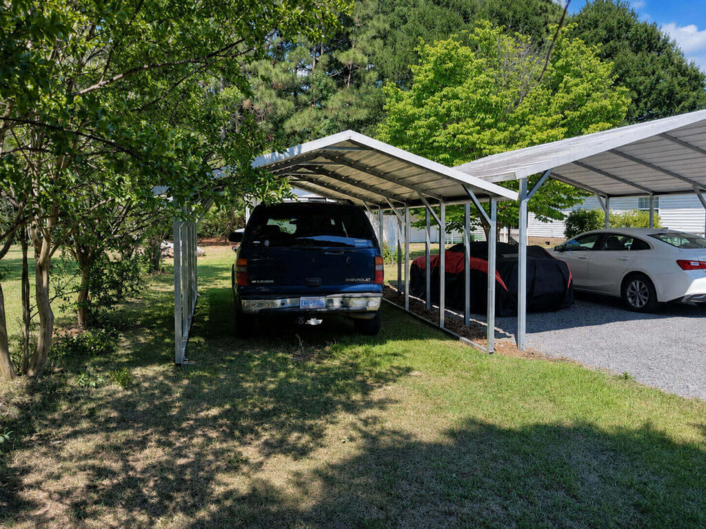 12x20 Boxed Eave Style Carport
