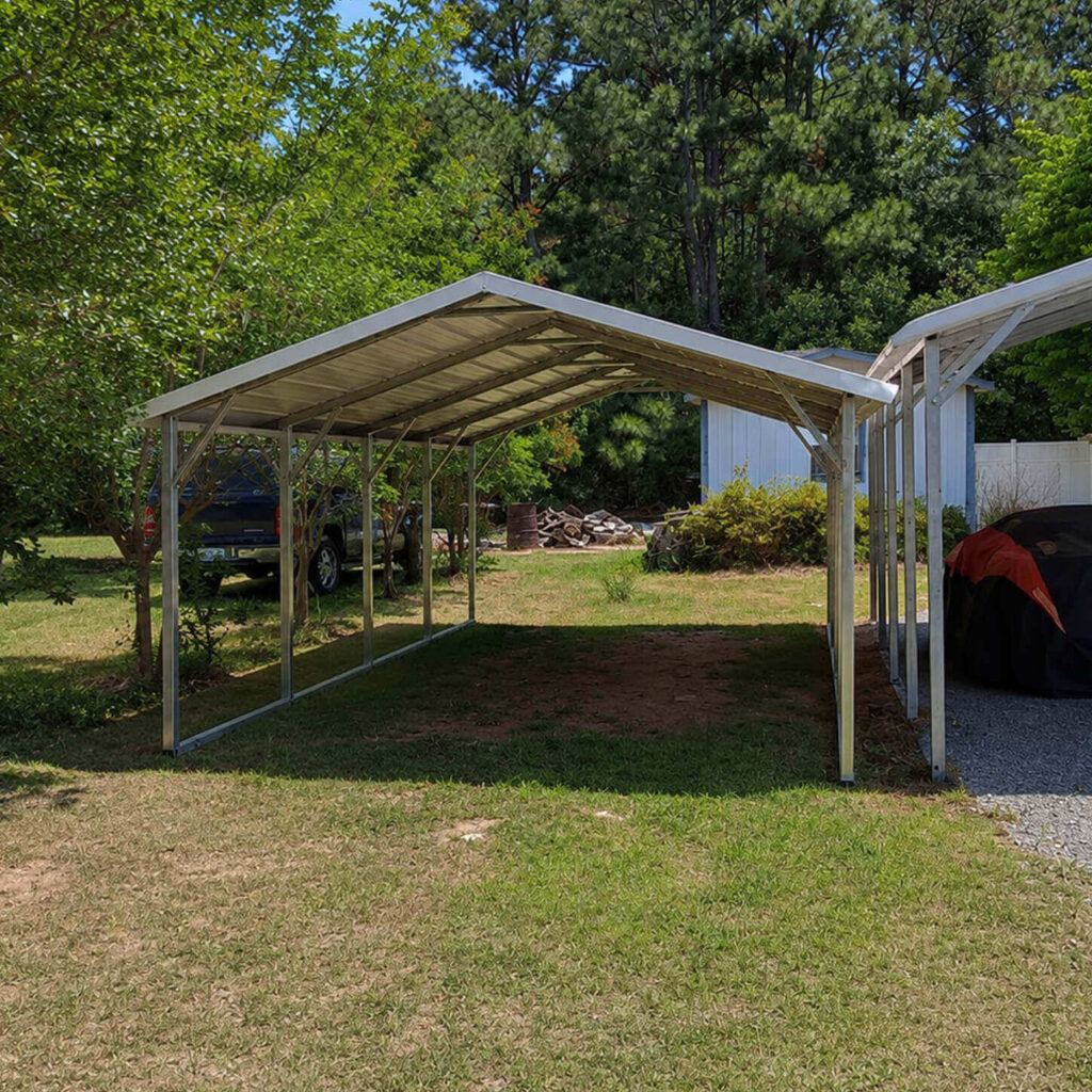 12x20 Boxed Eave Style Carport