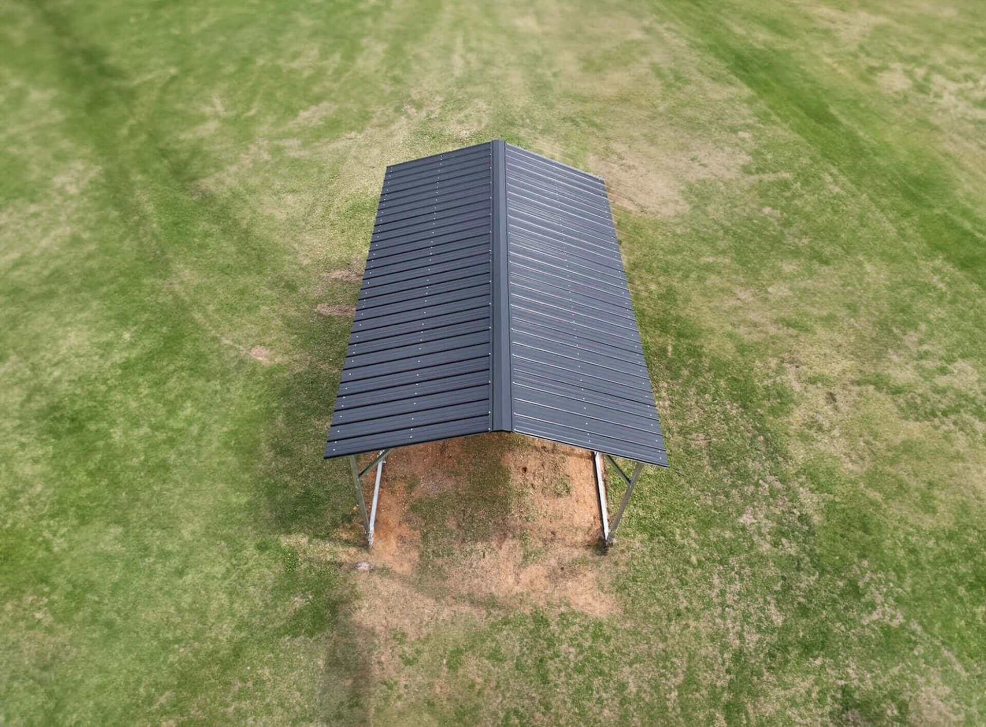 12x20 Vertical Roof Carport North - Alan's Factory Outlet