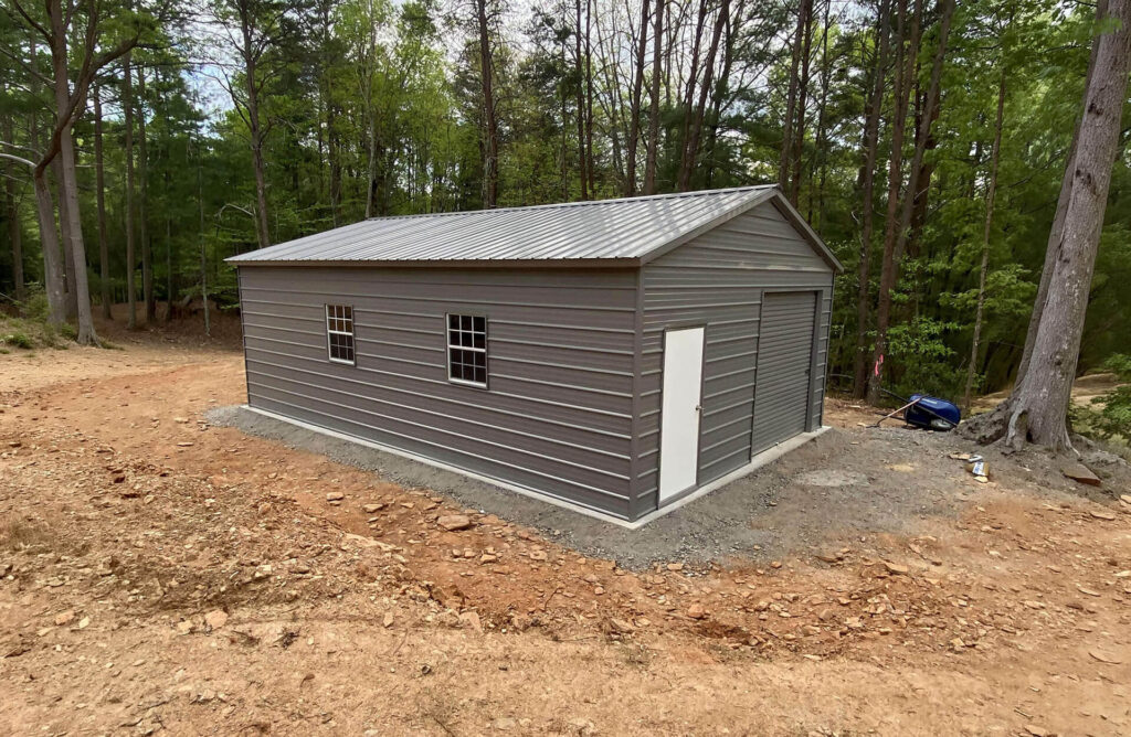 20x30 Vertical Roof Metal Carport