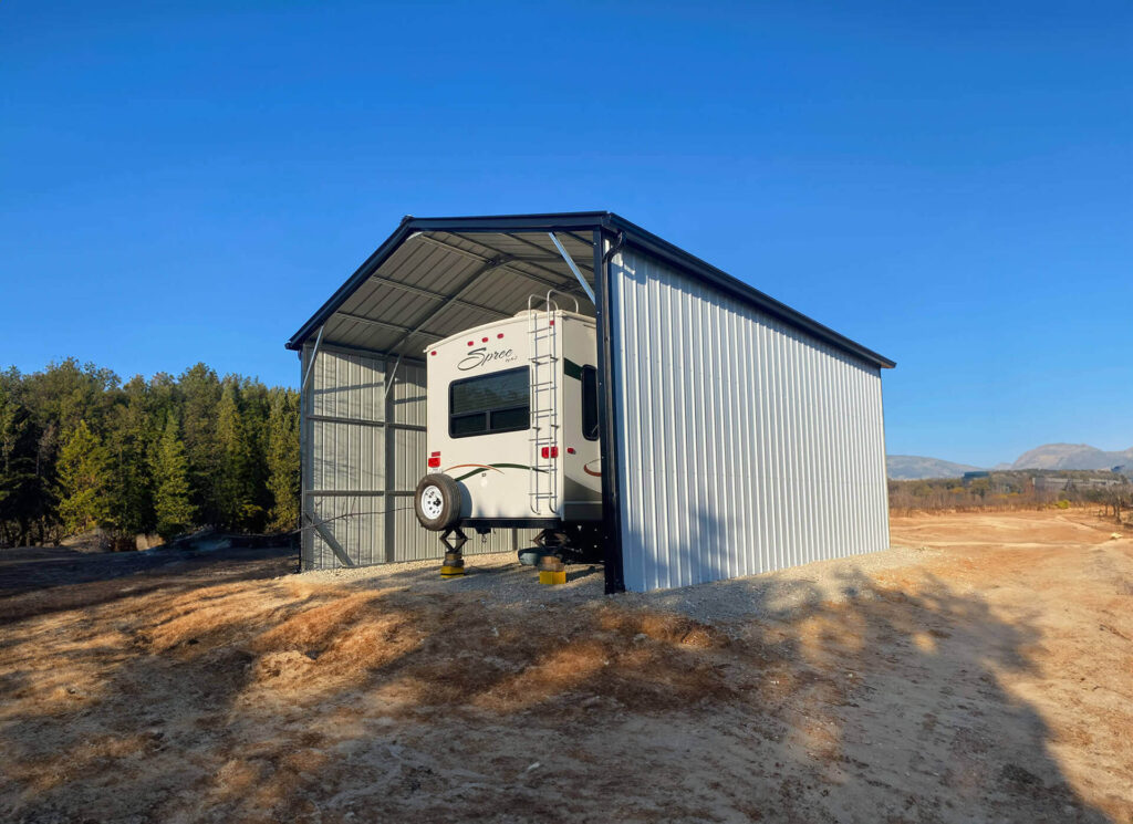 20x30 Vertical Roof Metal Carport