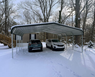 24x20 Regular Roof Carport