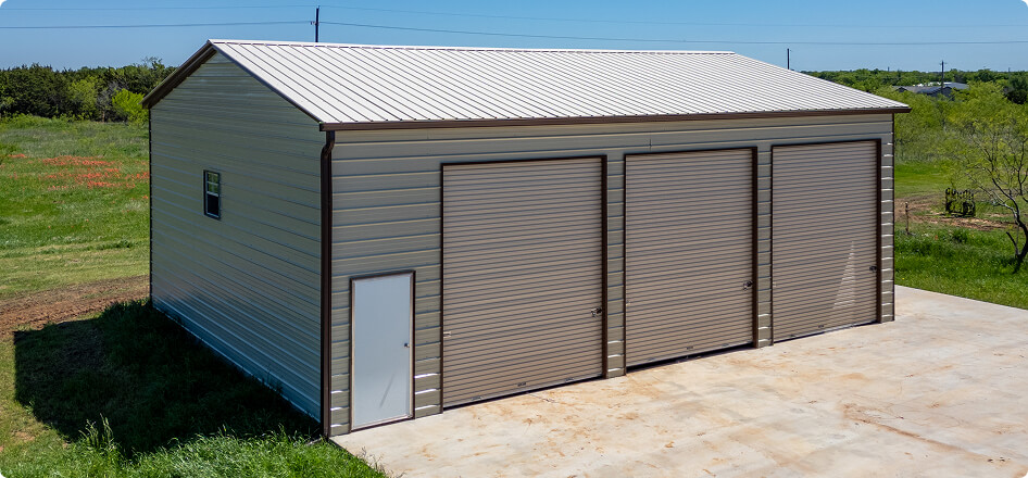 3 Bay Car Garage