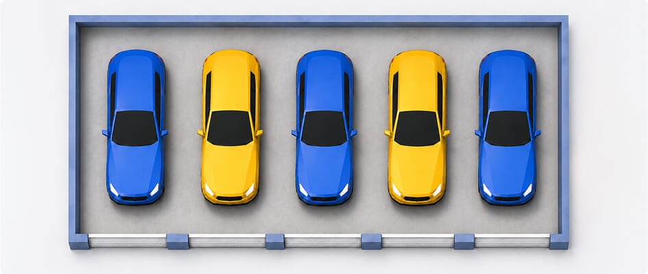 5 car garage floor plan