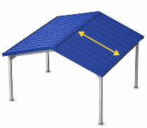 Vertical Roof Style