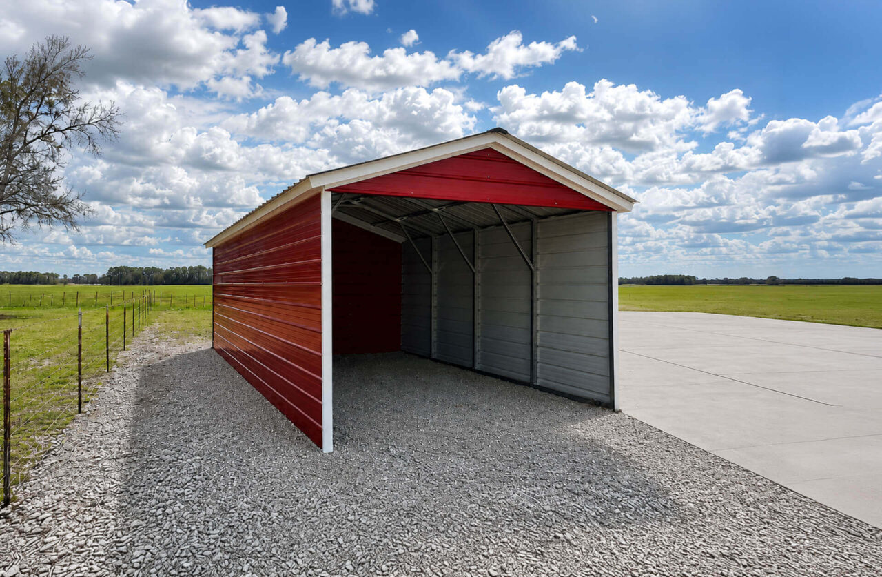12x30 vertical carport